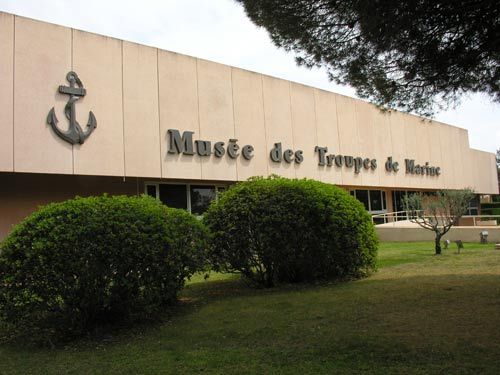 Le mus&eacute;e des troupes de Marine &agrave; Fr&eacute;jus