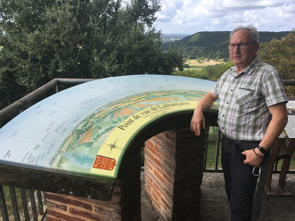 3 - Panorama illustré sur la région depuis Lafrançaise