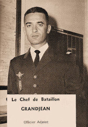 Chef de bataillon Grandjean